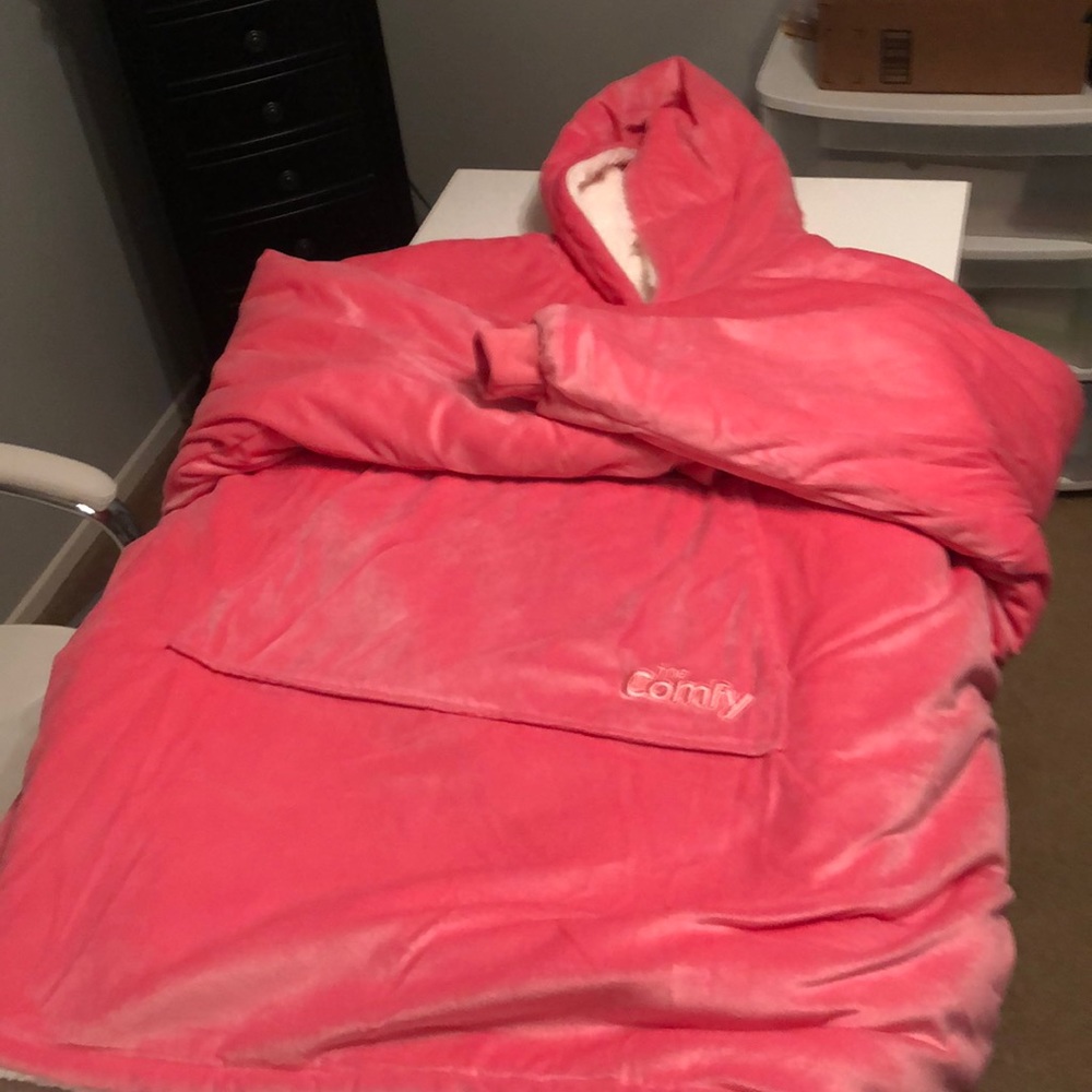 Pink comfy. One size fits most